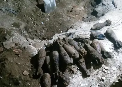 В Красноярске раскопали мины времен ВОВ, часть из них оказалась боевыми