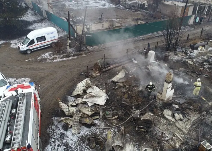 В Минусинском районе после крупного пожара на свалке возбудили уголовное дело