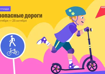 Более 78 тысяч детей из Красноярского края стали участниками олимпиады «Безопасные дороги»