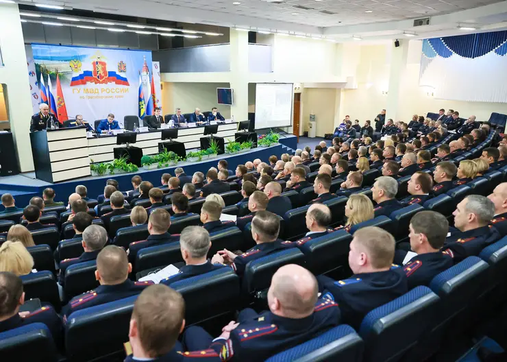 Губернатор Михаил Котюков поучаствовал в заседании коллегии ГУ МВД РФ по Красноярскому краю
