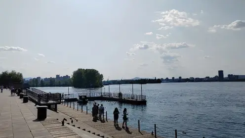 В пятницу в Красноярске потеплеет