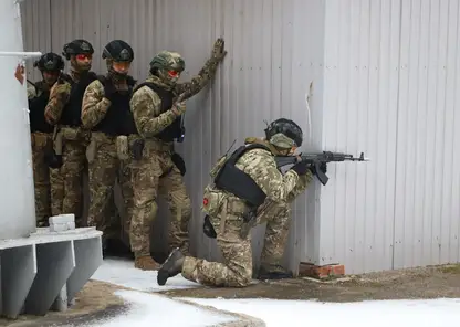 Масштабные антитеррористические учения прошли на территории Красноярской ГЭС