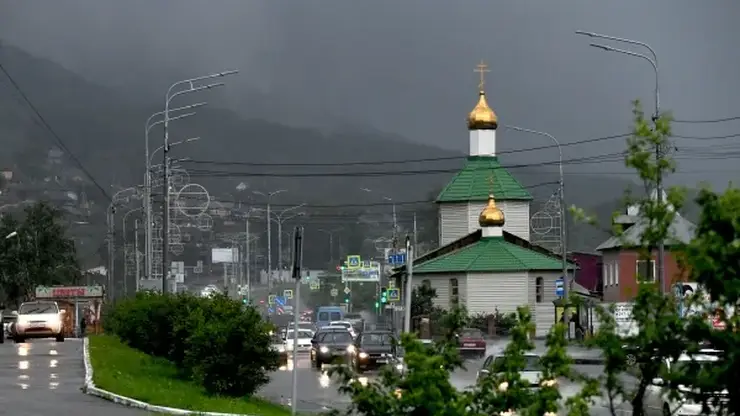 Дождь и похолодание пришли в Красноярск