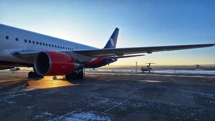 Три авиарейса в Красноярск задержаны из-за плохой погоды