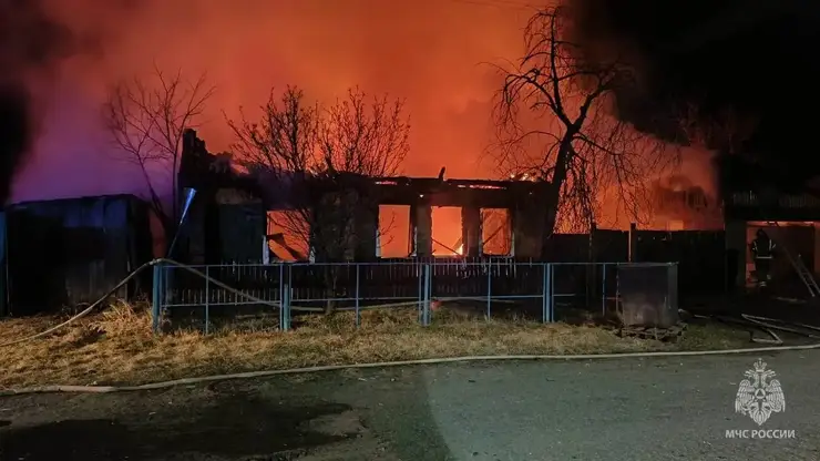 Мужчина погиб при возгорании травы в Красноярском крае