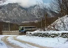 20 рейсовых автобусов не вышли на маршрут в Кемерово из-за морозов