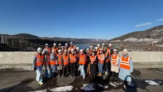 Тотальный диктант в шестой раз прошел на Красноярской ГЭС