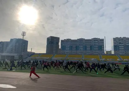 В Якутске стартовал сезон утренних зарядок