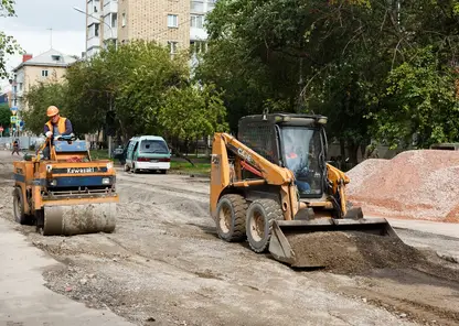 СГК благоустраивает общественные территории после ремонтов теплосетей в Красноярске