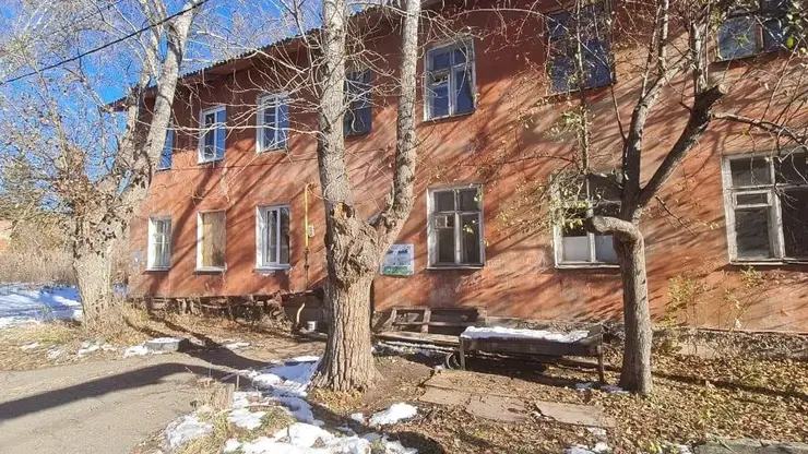 В Омске жители аварийных домов бросили питомцев при переезде