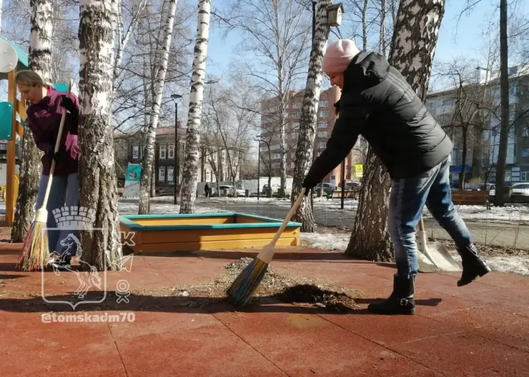 Более 5 тысяч томичей 22 апреля вышли на общегородской субботник