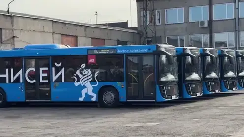Первые 40 газомоторных автобусов вышли на маршруты Красноярск