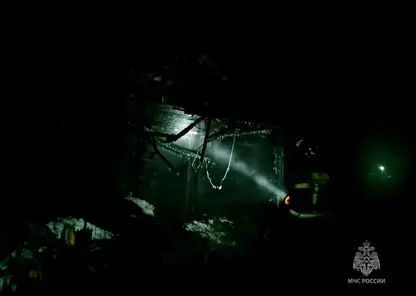 Женщина погибла при пожаре в Красноярском крае