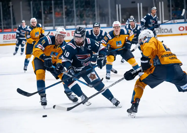Красноярский «Сокол» одержал тяжелую домашнюю победу над «Челнами»