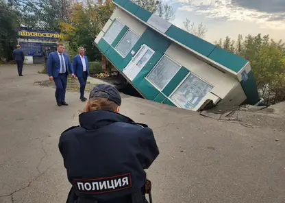 Мэрия назвала причину обвала грунта в Советском районе Красноярска