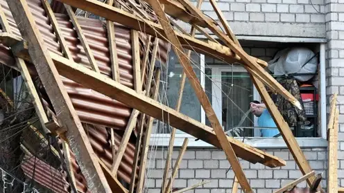 Ураганный ветер в Сибири был обусловлен зоной перепада давления и температур