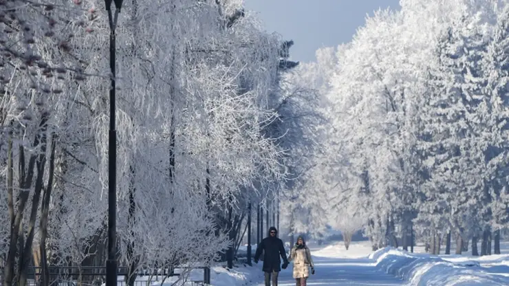 Похолодание до -43 градусов и штормовой ветер ожидаются в Красноярском крае 31 декабря