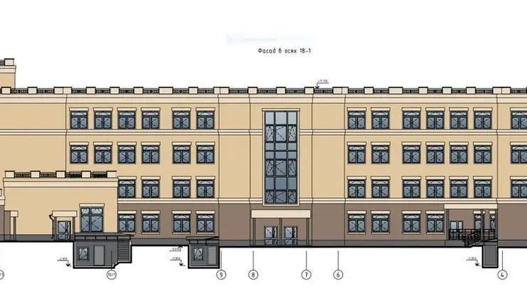 В Красноярске реконструируют школу № 47