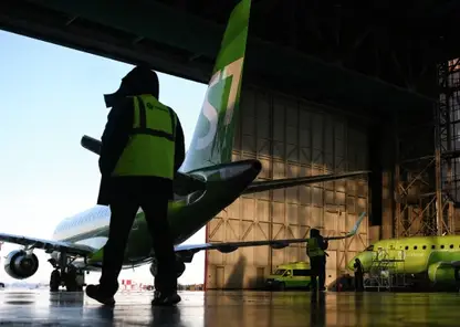 Три самолета, летевшие в Барнаул, приземлились на запасной аэродром в Новосибирске из-за сложных погодных условий