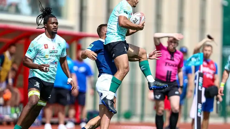 Красноярский регбийный клуб «Красный Яр» одолел московское «Динамо»