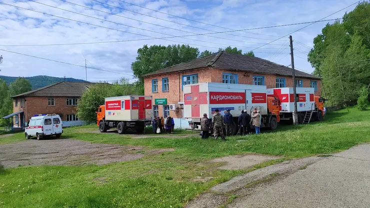 Мобильная поликлиника отправляется в путь по Красноярскому краю