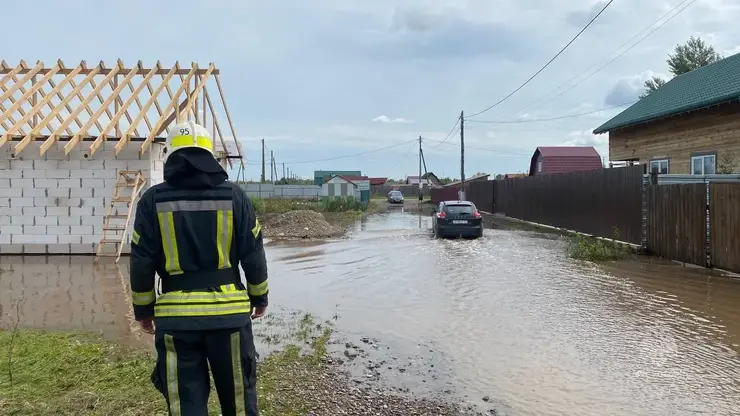 В Красноярском крае подтопленными остаются 110 дачных домов