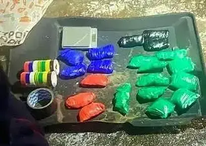 Сотрудники ДПС в Красноярске обнаружиди у водителя Lexus почти 800 граммов синтетических наркотиков