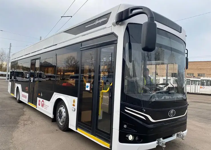 В Красноярске появятся 12 троллейбусов за 443 млн рублей