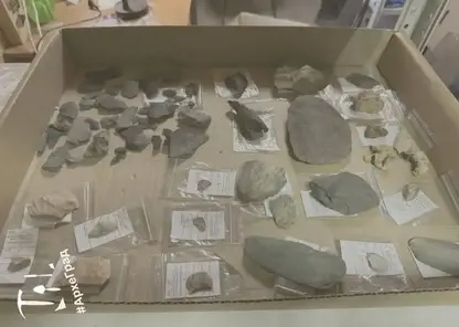 В Красноярске нашли артефакты возрастом до 14 тысяч лет — стоянку охотников на мамонтов и орудия труда