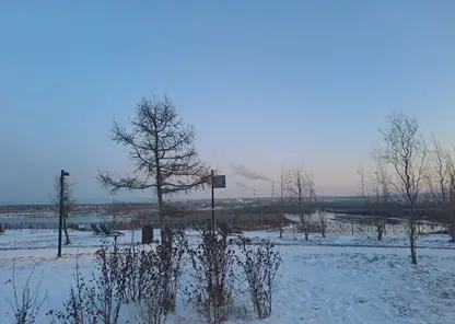 Мороз до -40 прогнозируют в Красноярске в воскресенье, 18 января