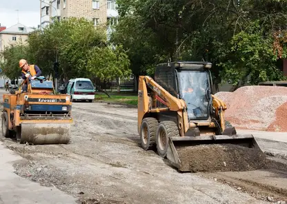 В Красноярске улицу Кирова после ремонта труб откроют на первой неделе сентября