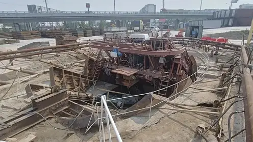 Проходку второго тоннеля будущего метро завершили в Красноярске от улицы Высотной до Копылова