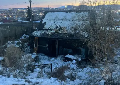 Женщина погибла при пожаре в Октябрьском районе Красноярска