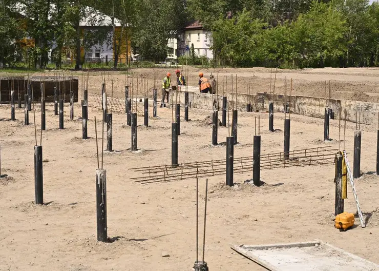 Мэр Красноярска Сергей Еремин рассказал о ходе строительства школы №50