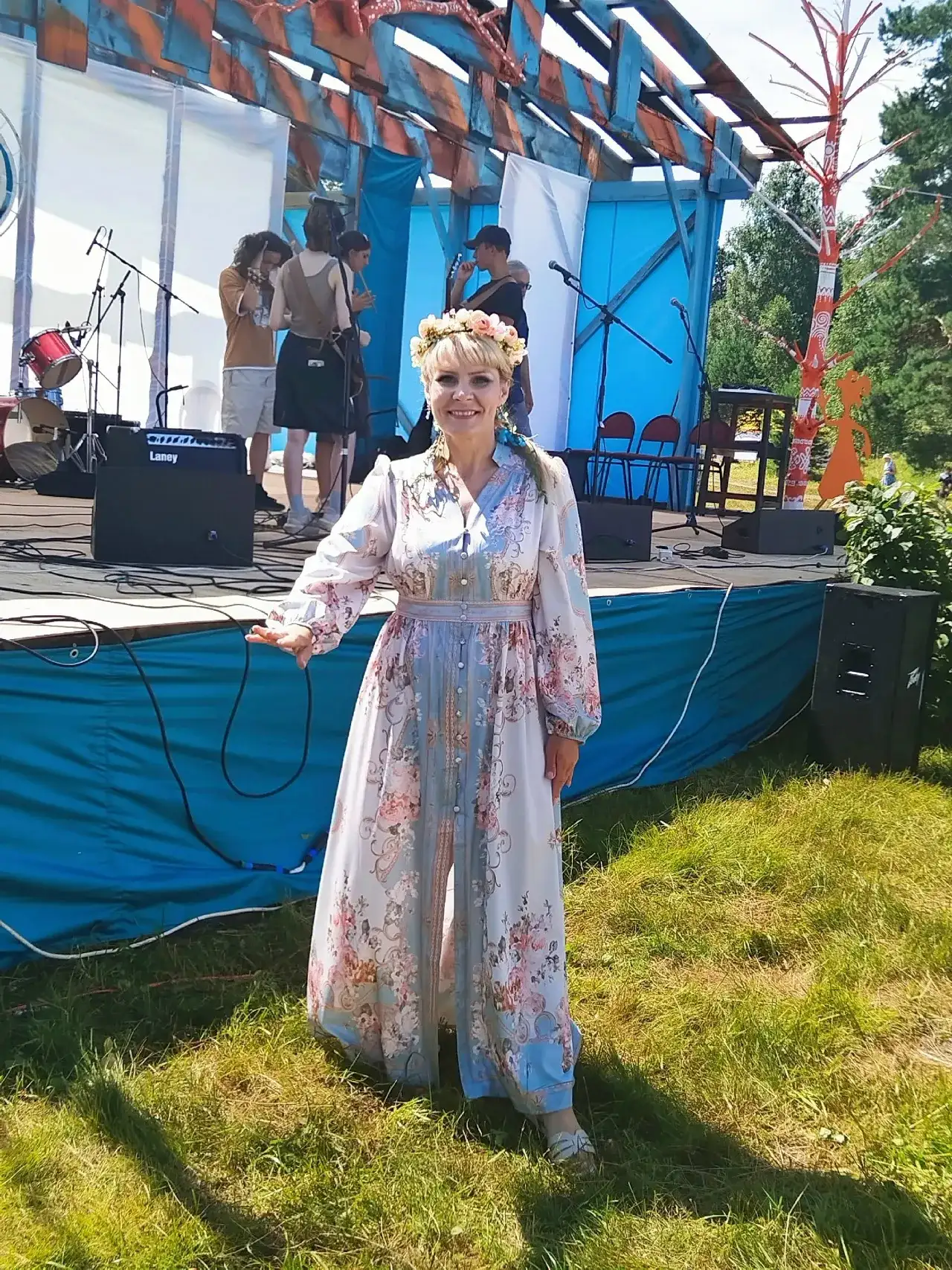 Победительница первого дня фестиваля Ольга Бушина. Фото: Ольга Бушина