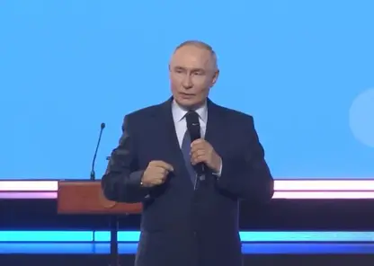 Владимир Путин прибыл в Красноярск с рабочим визитом
