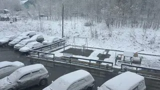 Майский снег выпал в Красноярском крае и соседней Хакасии: делимся кадрами