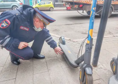 Электросамокаты могут не пустить в абаканские парки Победы и «Орленок»