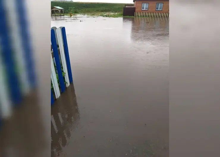 В Ужурском районе готовы к эвакуации из-за дождевого паводка