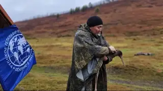 Чёрный аист Тарыс переехал в Красноярск: птицу спасли активисты