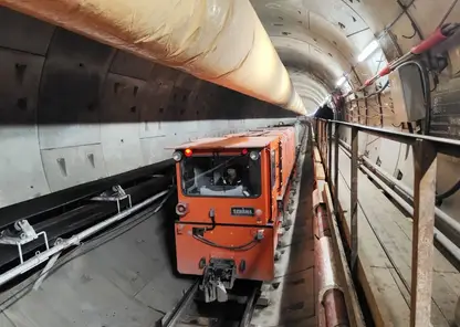 Красноярцам показали, как сейчас выглядит тоннель метро от станции «Улица Шахтеров» в сторону центра города (видео)