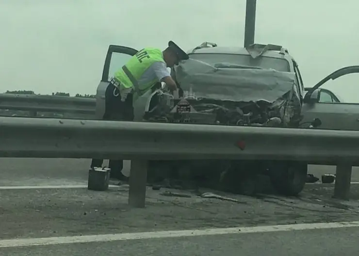 В Емельяновском районе пьяный водитель сбил дорожного рабочего