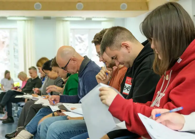 На Красноярской ГЭС провели экологический диктант