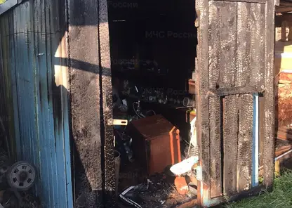 10-летний мальчик во время игры устроил пожар около своего дома в Иркутской области