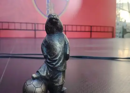 Красноярский суслик примерил футбольную форму и стал игроком «Енисея»