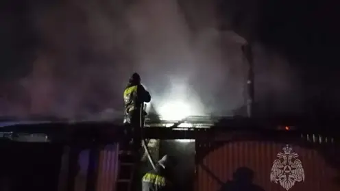Два человека погибли при пожаре в Красноярском крае