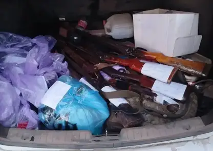 Арсенал с огнестрельным оружием и патронами обнаружили полицейские в доме жителя Красноярского края