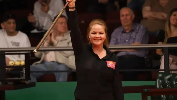 Бильярдистка из Красноярска взяла серебро на чемпионате России