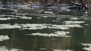 На Мане в Красноярском крае начался ледостав