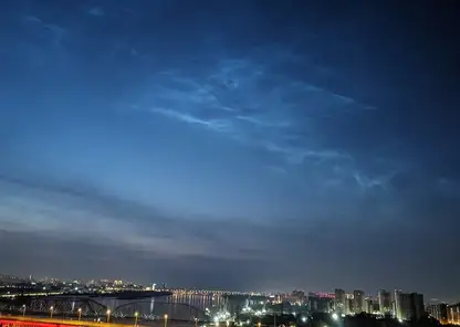 Жители Красноярска смогут увидеть редкое природное явление – «серебристые облака»